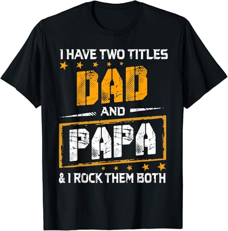 dad papa shirt